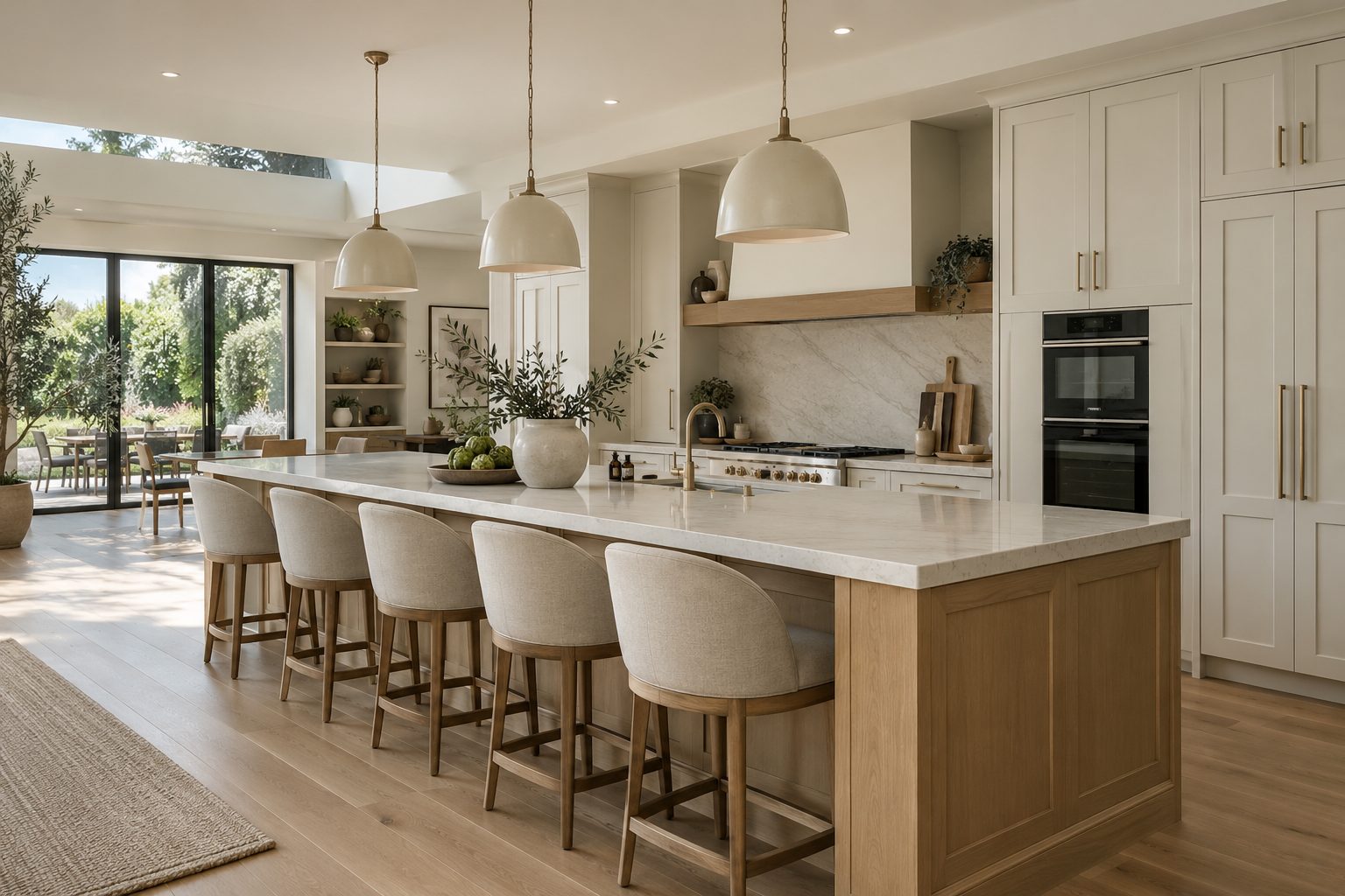 Oak island kitchen by Kitchens Dubai